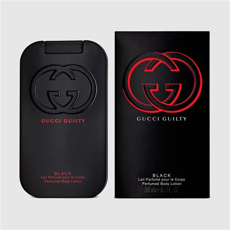 gucci guilty black bodylotion|gucci guilty body lotion 200ml.